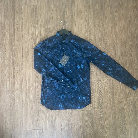 Valentino long sleeve button down - Floral EURO 38 - Picture 1 of 3